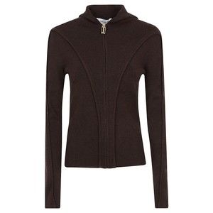 Victoria Beckham Fitted Zip-Up Top - NWT